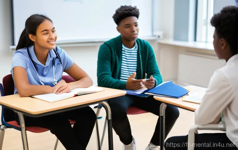 정신건강 분야 실기 시험 - **Prompt 1: Empathetic Therapeutic Session**
    "A realistic and detailed image of a female mental ...